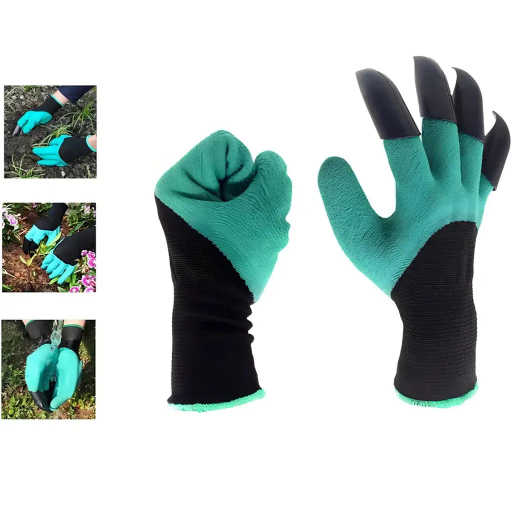 Luva de Jardinagem com Garras