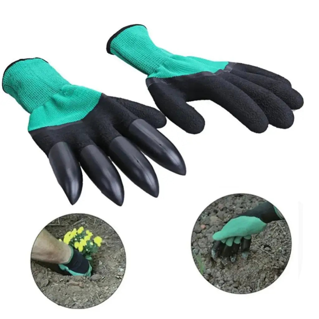 Luva de Jardinagem com Garras