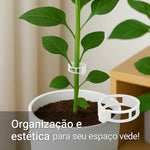 Grampo de Plantas Jardim Flor