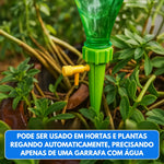 Gotejador de Rega Automática para Vasos e Hortas