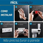 Porta Escova Dentes Com Esterilizador Uv