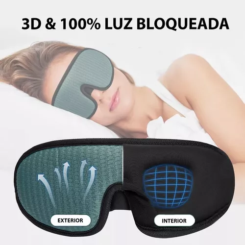 Máscara de Dormir 3D Acolchoada