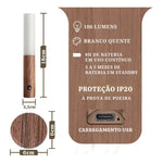 Luminária Led Recarregável
