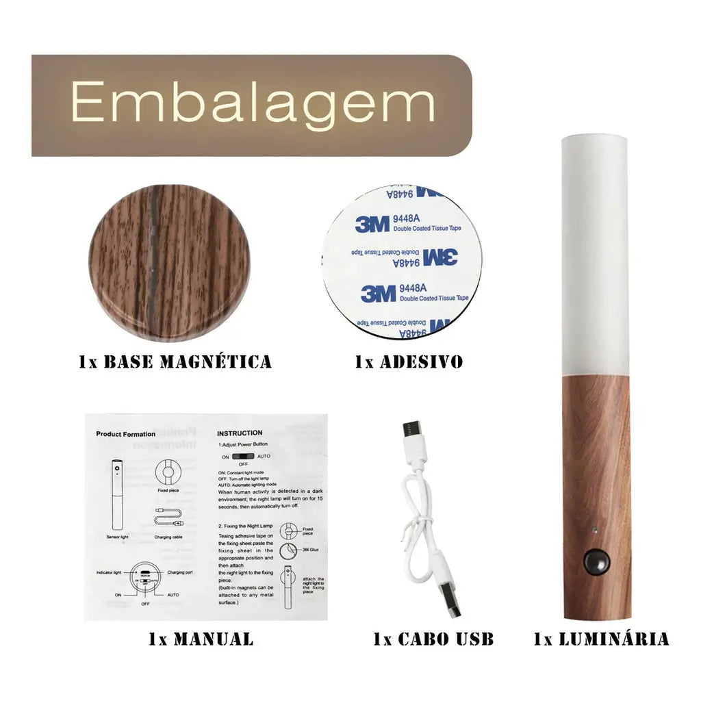 Luminária Led Recarregável