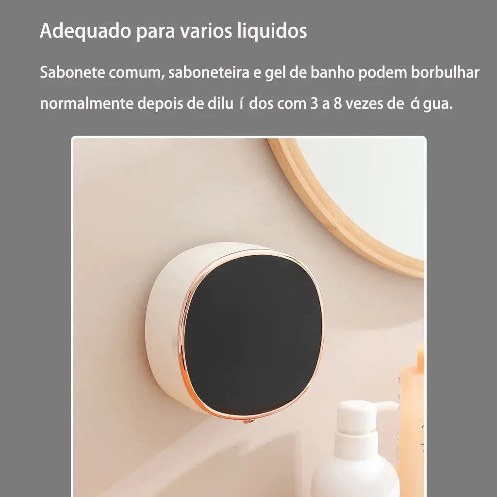 Dispensador Automático Inteligente de Sabão Montado