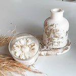 Kit Decorativo Serenity 3 Peças – Bandeja + Vaso + Vela