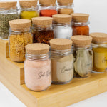Kit Potes de Tempero 200ml com Etiquetas