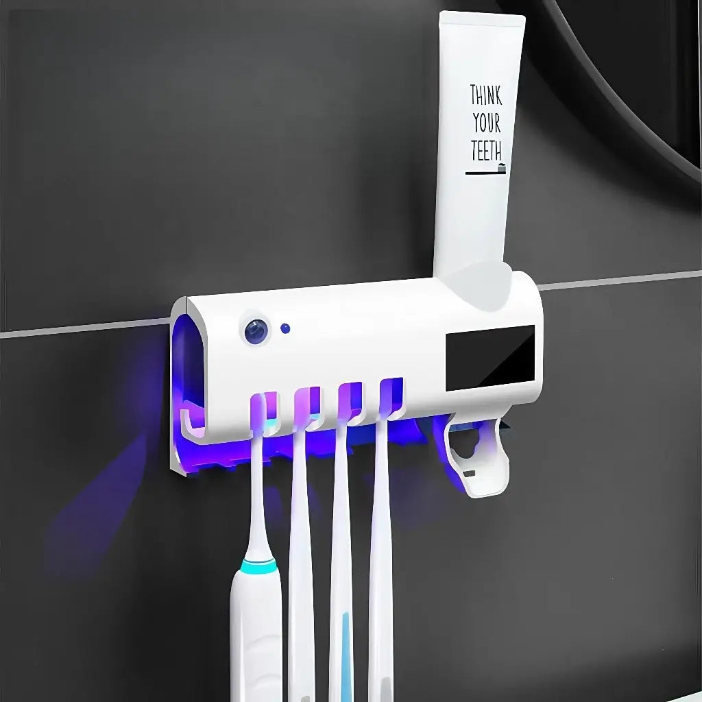 Porta Escova Dentes Com Esterilizador Uv