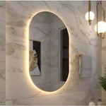Espelho Oval LED Decorativo
