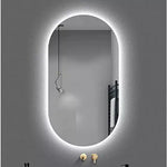 Espelho Oval LED Decorativo