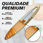Espelho Oval LED Decorativo
