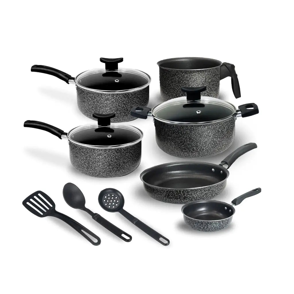 Kit Jogo de Panelas Antiaderente Reforçado
