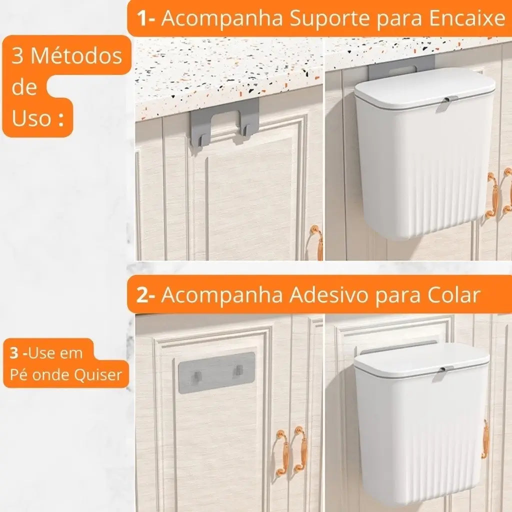 Lixeira Suspensa